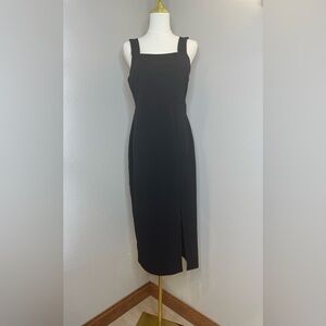 Petal & Pup Black Midi Dress NWT size 8